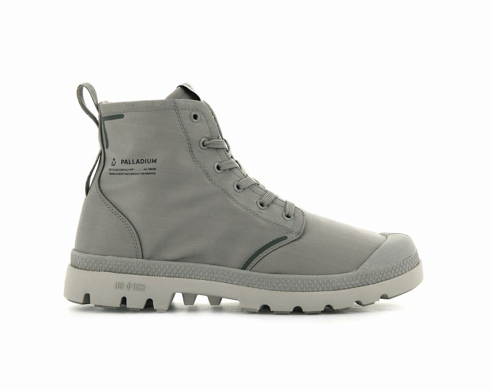 Palladium Pampa Lite+ Recycle Wp+ Muške Vodootporna Čizme Sive ||TF7861095||